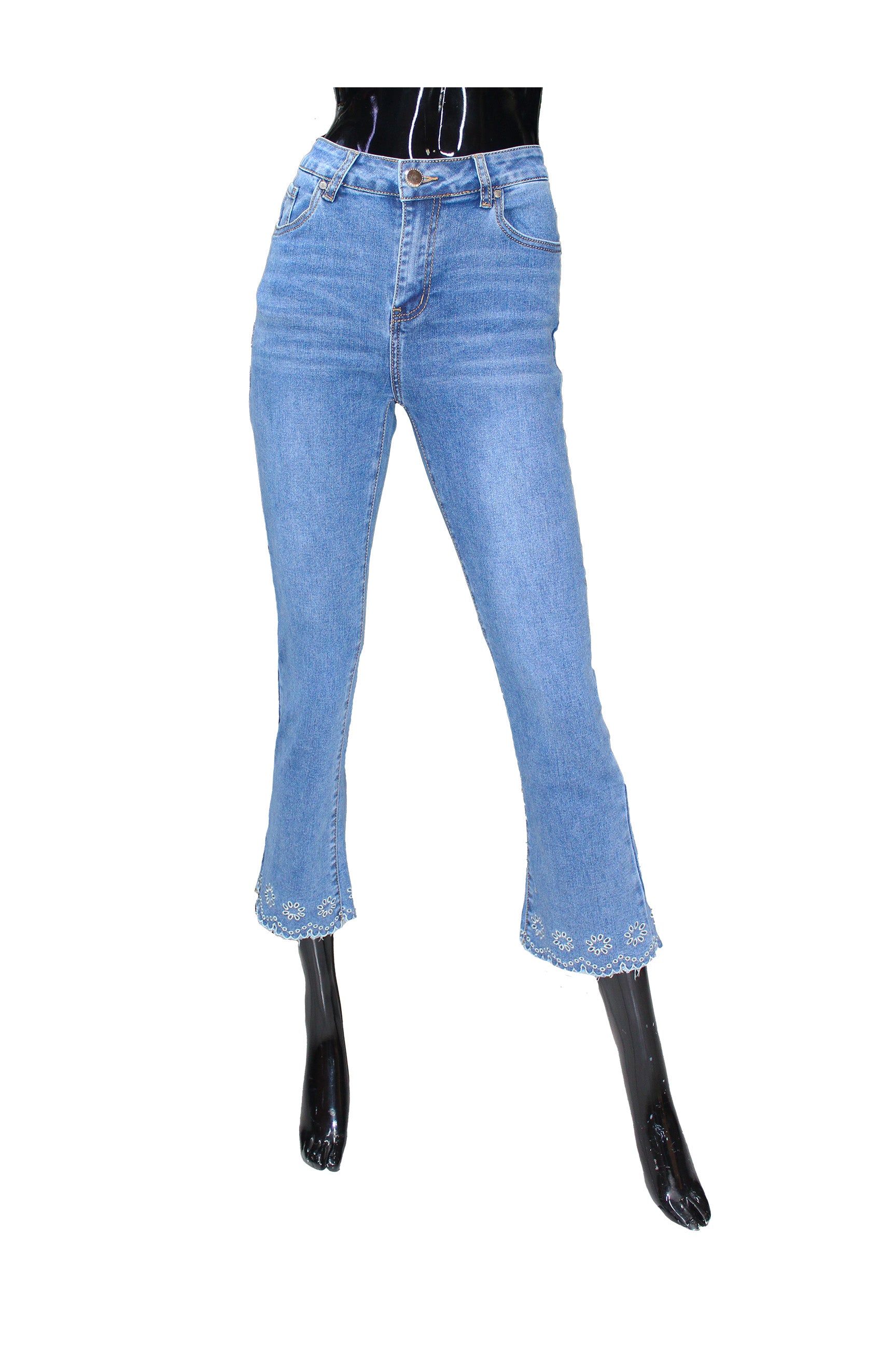 Jeans farfallina hot sale vita alta