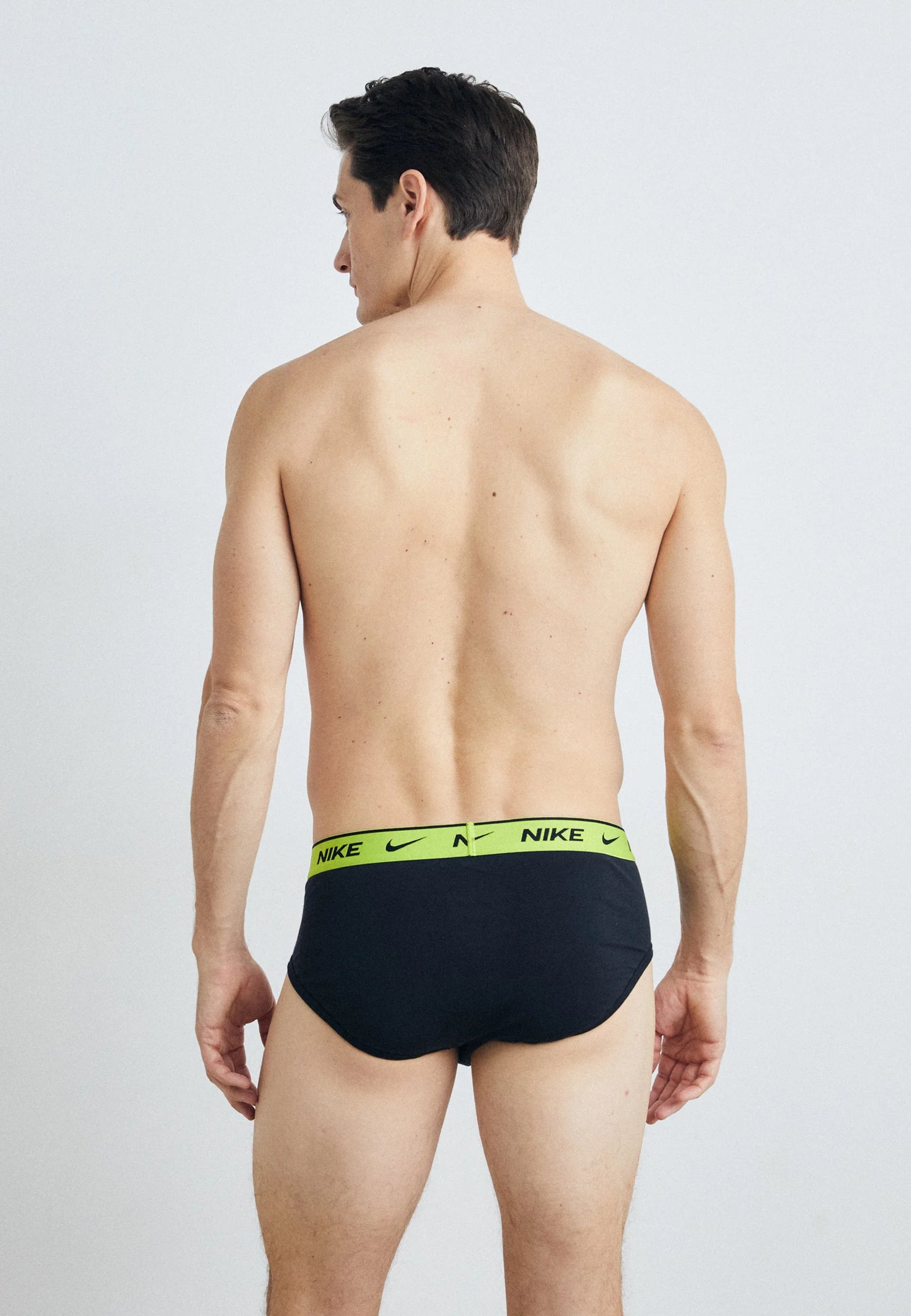 Nike Underwear BRIEF 3 PACK - Slip - black/cyber/grey heather/dark pony