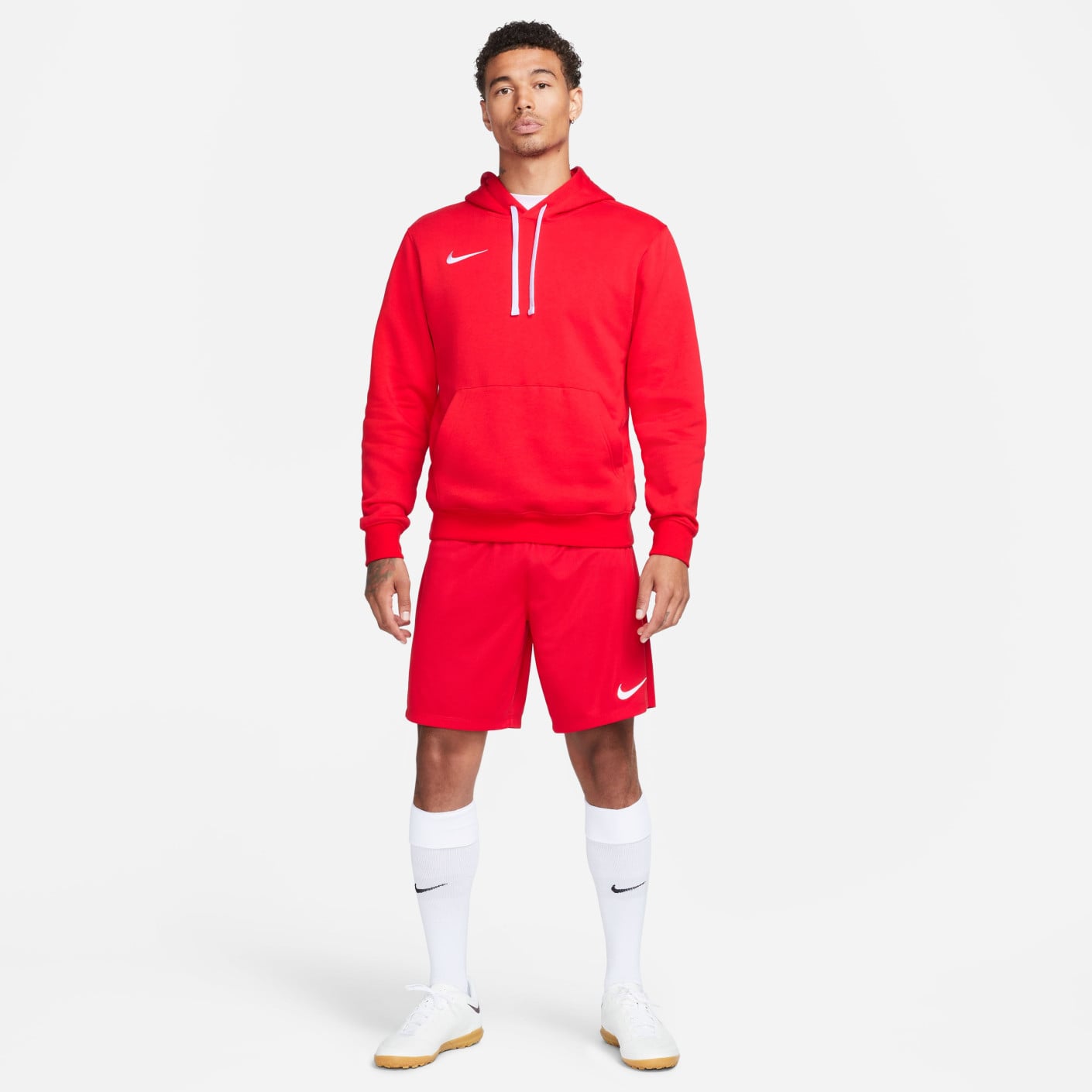 Felpa con cappuccio Nike Team Club 20 Red