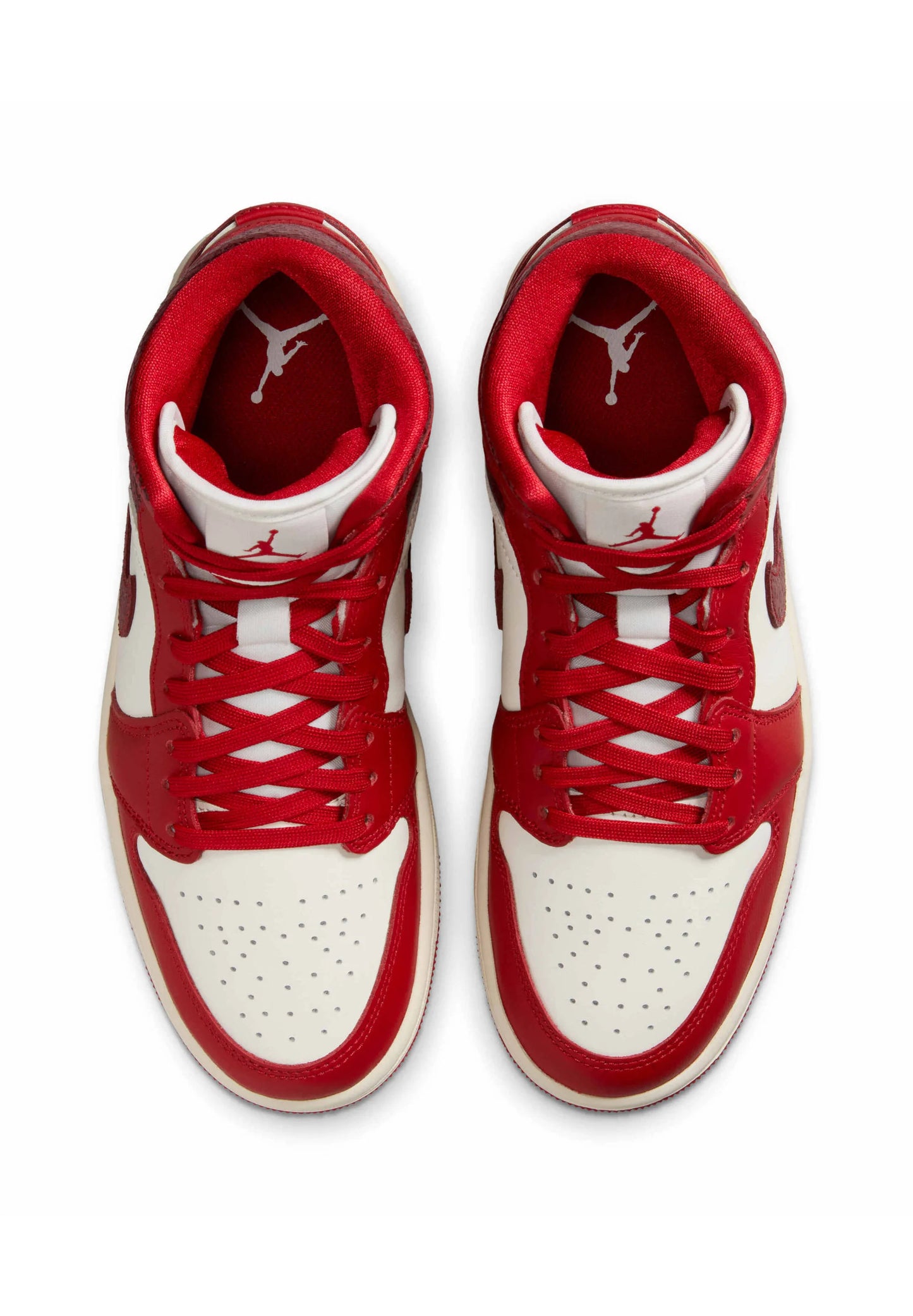 Jordan 1 mid Sneakers alte - sail/varsity red-team red