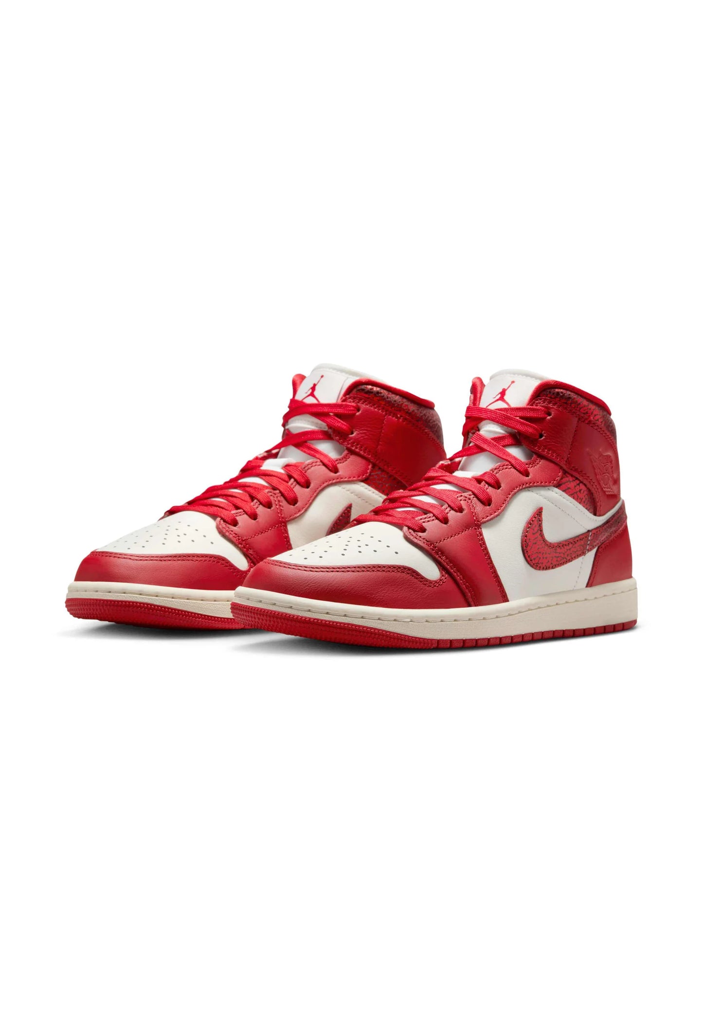 Jordan 1 mid Sneakers alte - sail/varsity red-team red