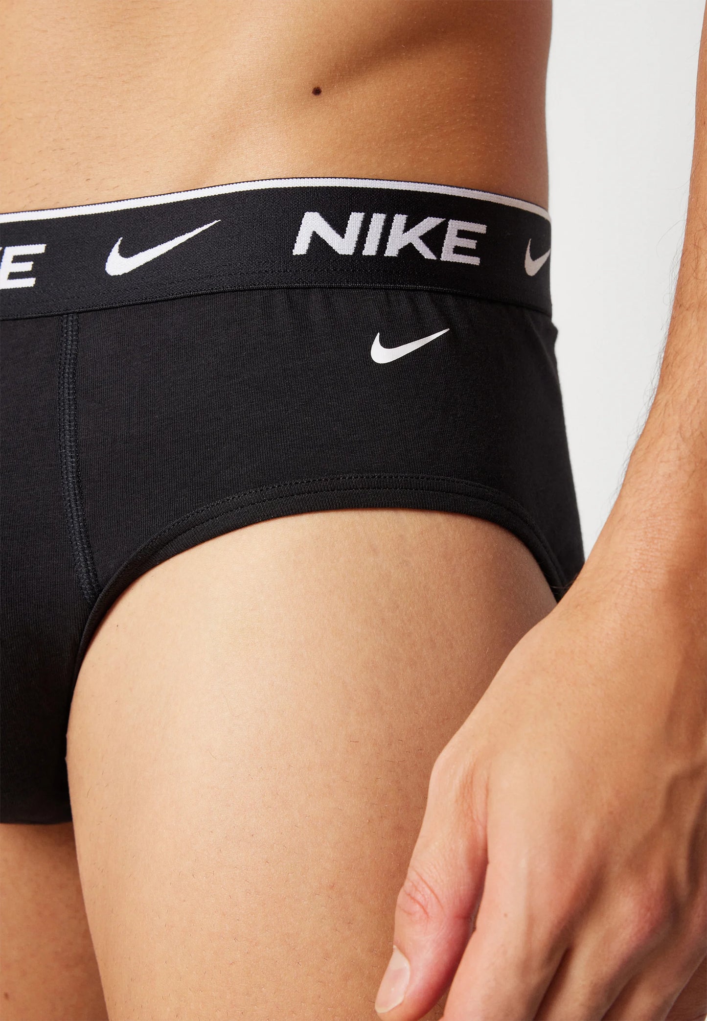 Nike Underwear BRIEF 3 PACK - Slip - black