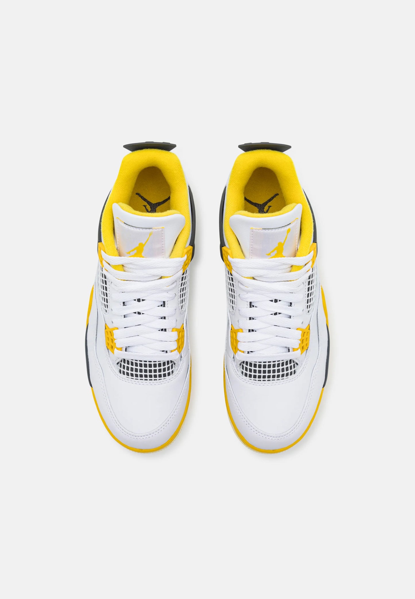AIR JORDAN 4 RETRO - Sneakers alte - white/coconut milk/vivid sulfur/anthracite