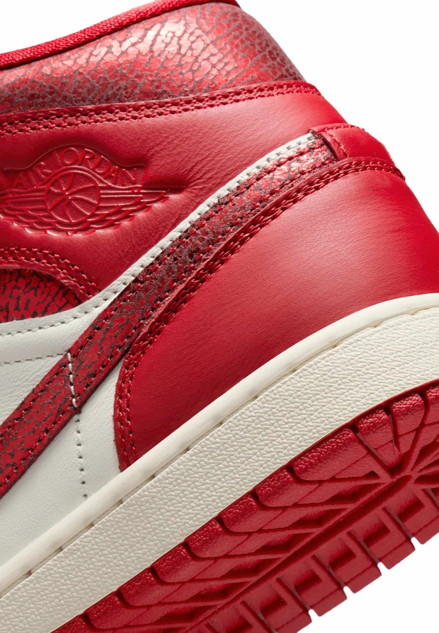 Jordan 1 mid Sneakers alte - sail/varsity red-team red