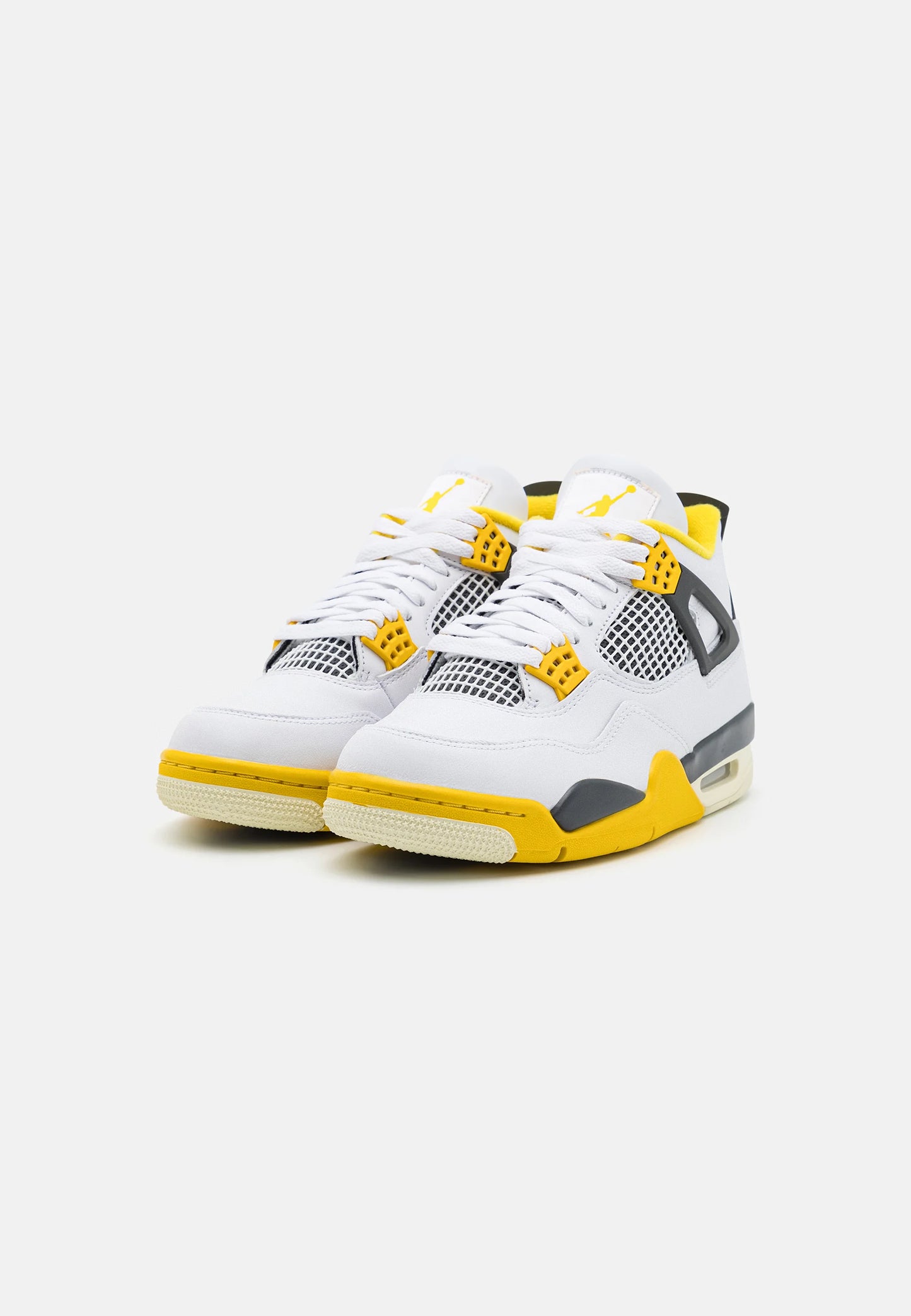 AIR JORDAN 4 RETRO - Sneakers alte - white/coconut milk/vivid sulfur/anthracite