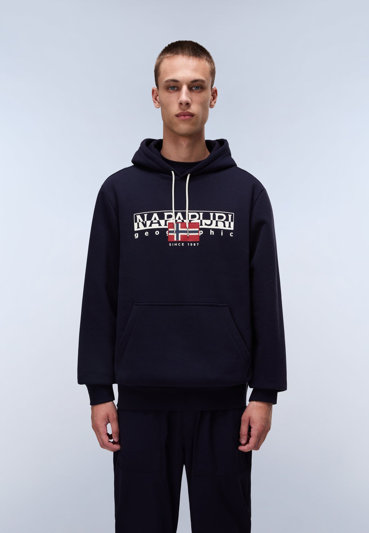 Napapijri Aylmer Felpa con cappuccio Blu Marine