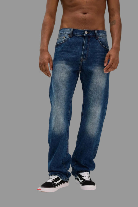 Jeans Baggy Fit Basic Denim
