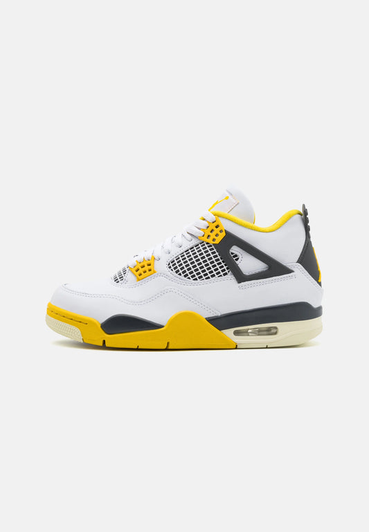 AIR JORDAN 4 RETRO - Sneakers alte - white/coconut milk/vivid sulfur/anthracite