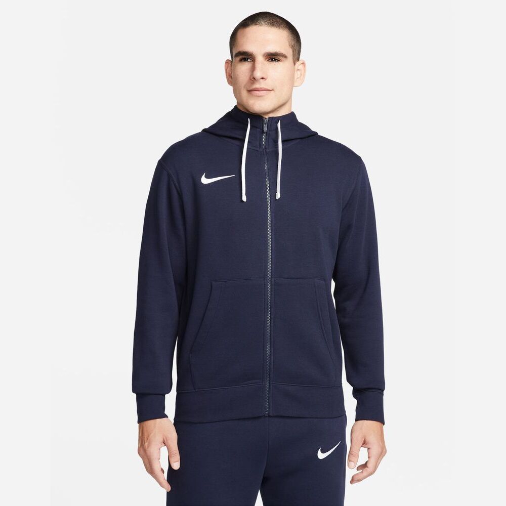 Nike Felpa con Cappuccio Park 20 Fleece Full-Zip Hoodie Blu Navy