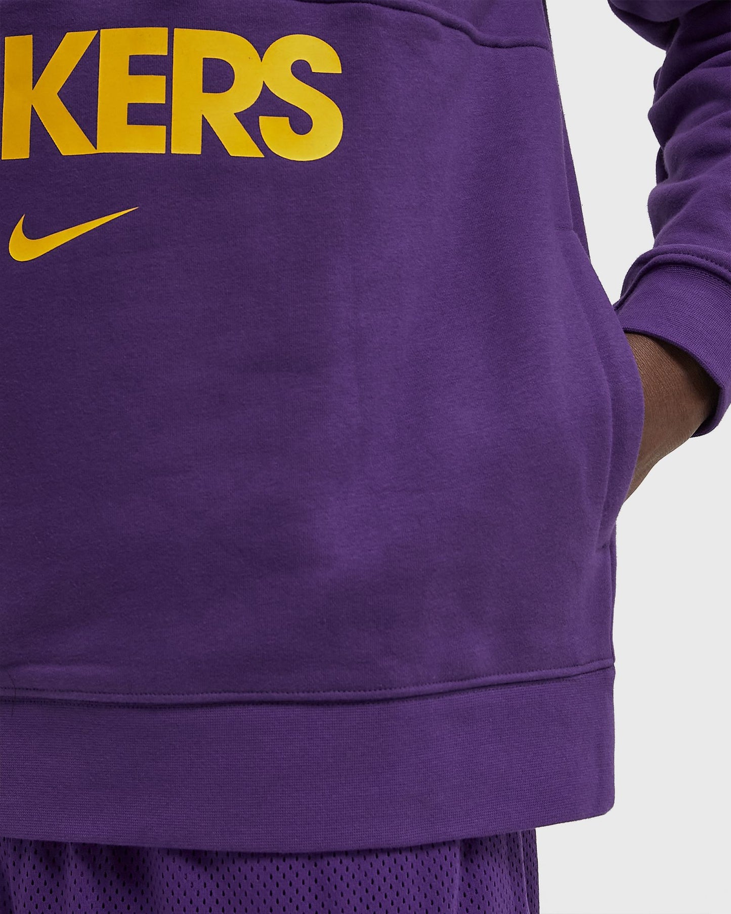NikeNBA 1/2-Zip Top Los Angeles Lakers Club Courtside
