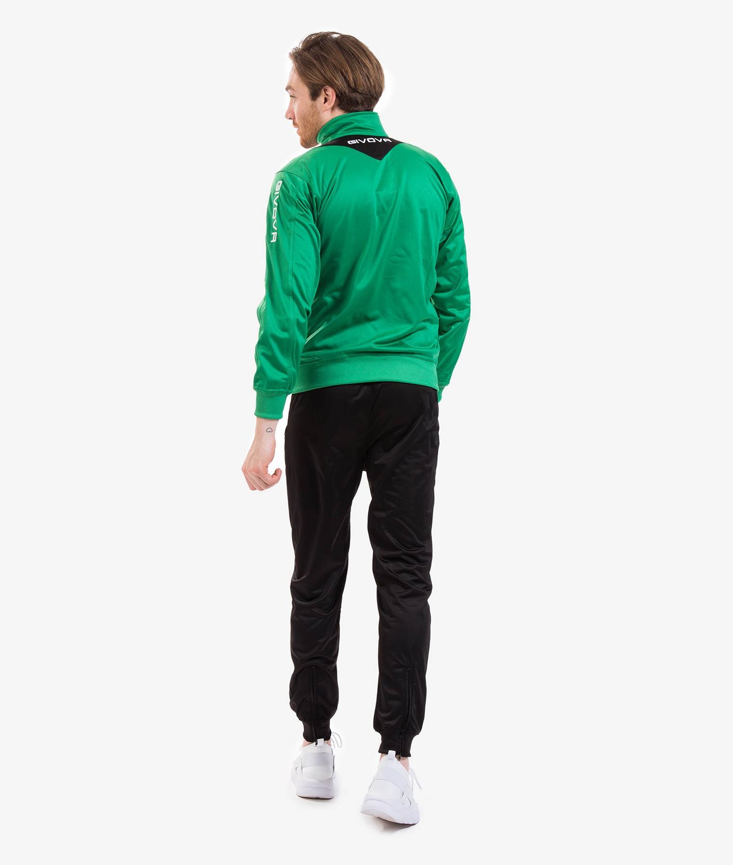 TUTA VISA TRIACETATO UNISEX VERDE/NERO 1310