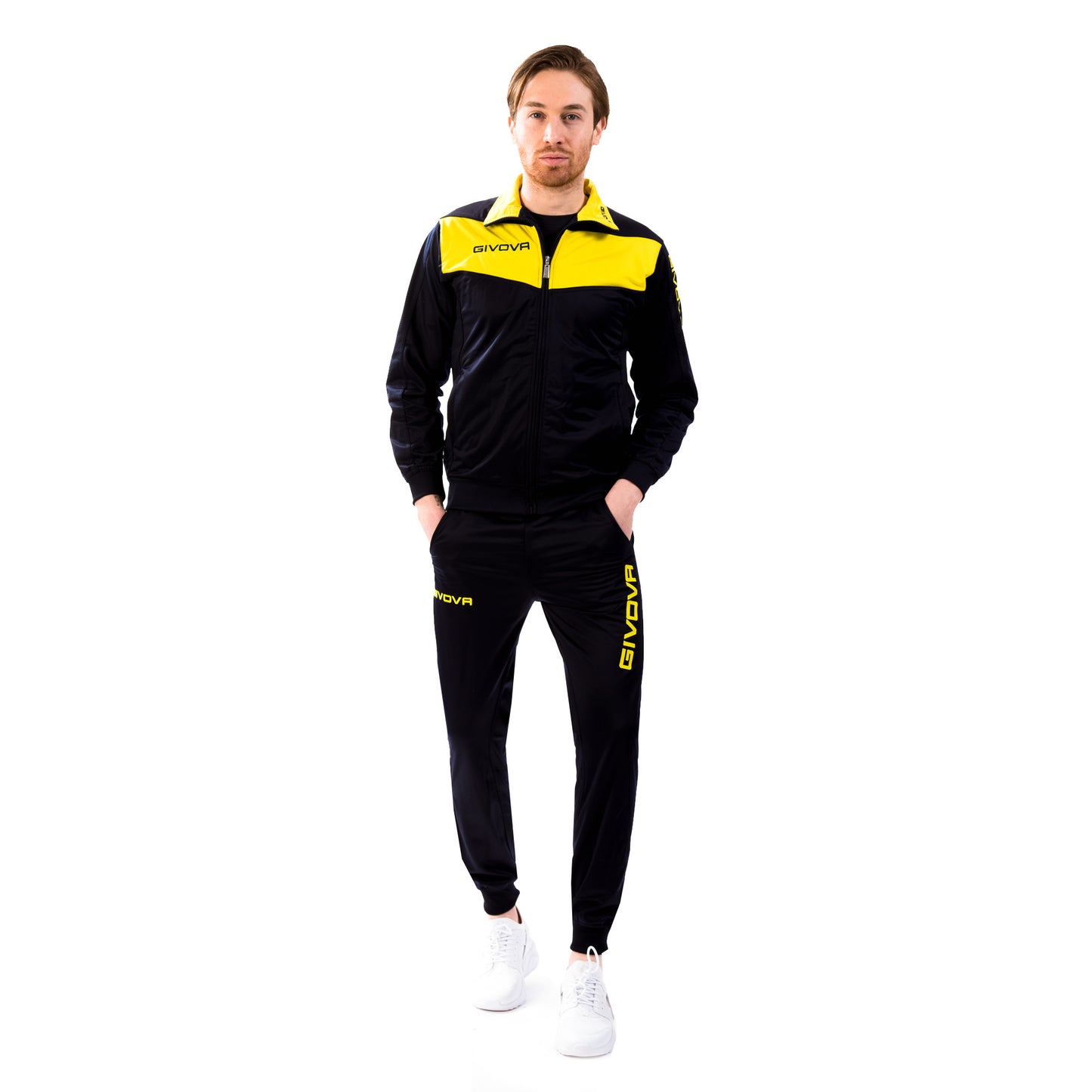 TUTA VISA TRIACETATO UNISEX BLU/GIALLO 0407